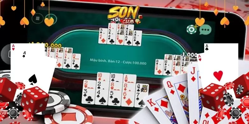 Đa dạng game đánh bài xanh chín